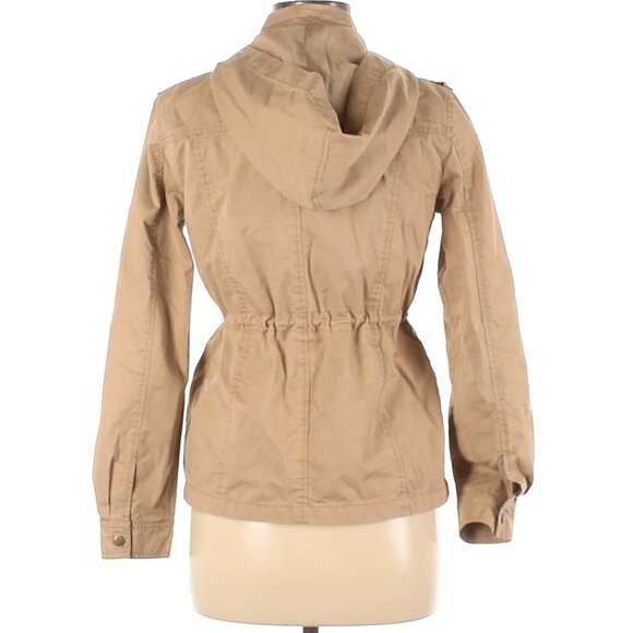 Forever 21 Uility Jacket with Hood Womens Size Small - Picture 2 of 9